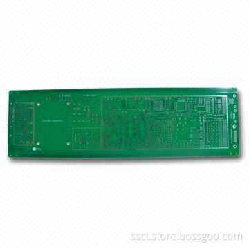 Six-layer High-density Multilayer PCB with 1.6 ±0.14mm Finish Thickness